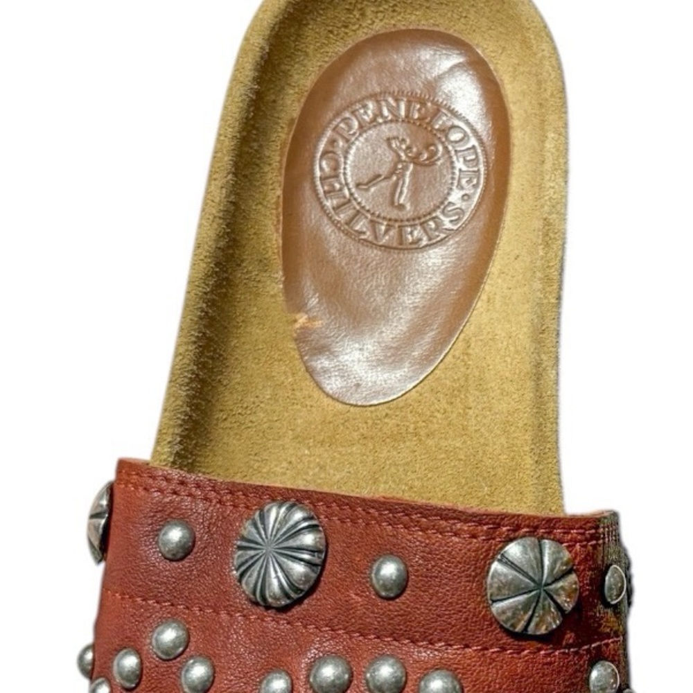 Penelope Chilvers Sol Stud Leather Slides - Picture 9 of 9